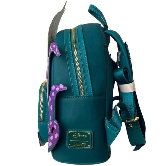DISNEY VILLAINS SCENE URSULA CRYSTAL BALL Mini Backpack - Picture 3 of 6